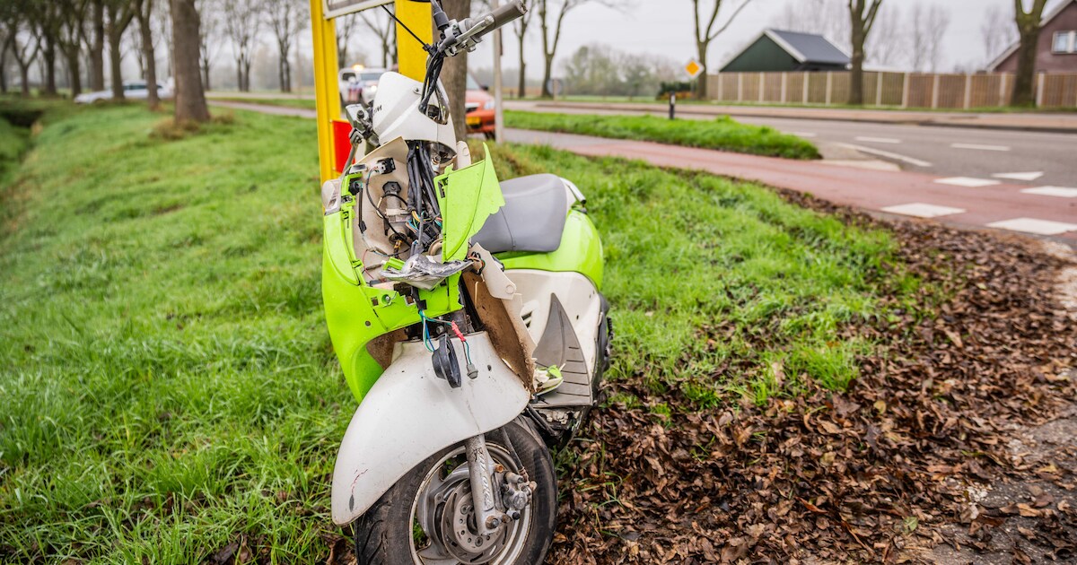 Scooterrijder geschept door auto, traumahelikopter opgeroepen | 112 nieuws Doetinchem