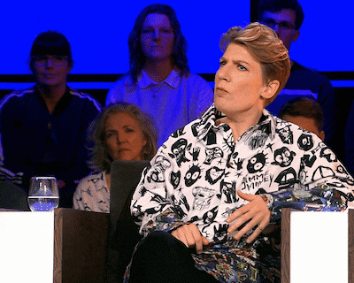 Styliste rende met föhn tv-studio Slimste mens in om modeflater te voorkomen