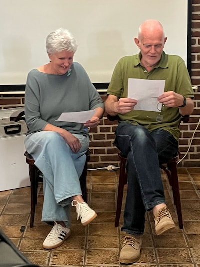 Kunstdorp neemt afscheid van drijvende krachten Donya Martin en Hans Feenstra