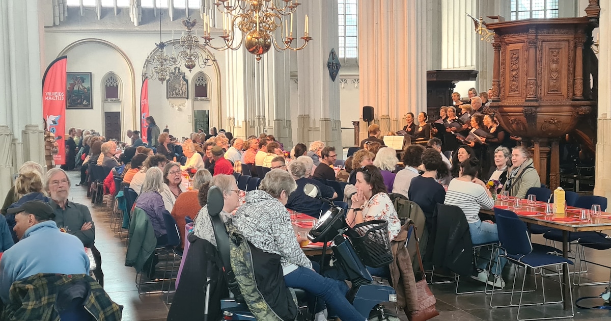 Vrijheidsmaaltijd in Stevenskerk Nijmegen