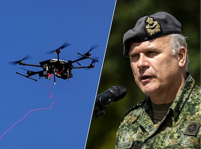 Hoogste generaal leger: ‘Kunnen niet zomaar overal drones neerhalen’