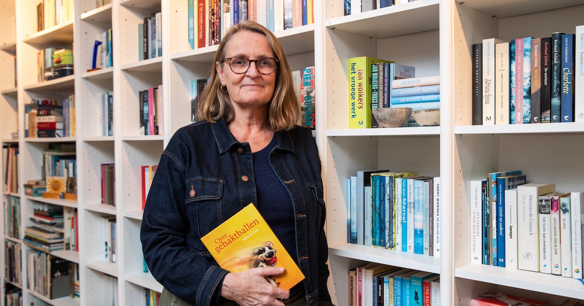 Belgische prijs stimuleert schrijvende juf Saskia (61): ‘Boek is venster naar andere werelden’