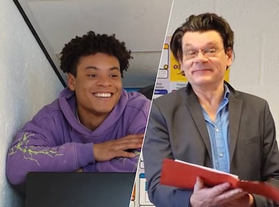 Leraar Peter Hoefnagels zet leerling Nayiv apart na ruzie over aanraken van klasgenoot: ‘Schouders mag gewoon’