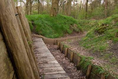 Wandeling langs sporen Eerste Wereldoorlog