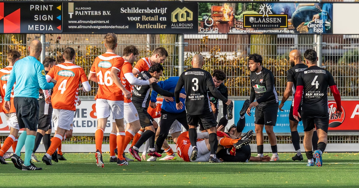 Update: restant van gestaakt duel Angeren op donderdagavond KNVB doet