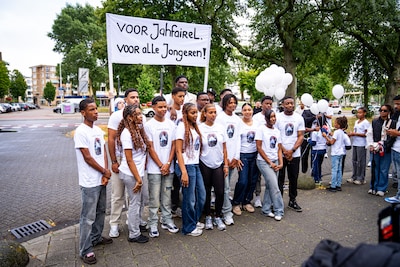Stille tocht voor Jahfairel na fatale schietpartij in Nijmegen: ‘Hij had nog een leven voor zich’