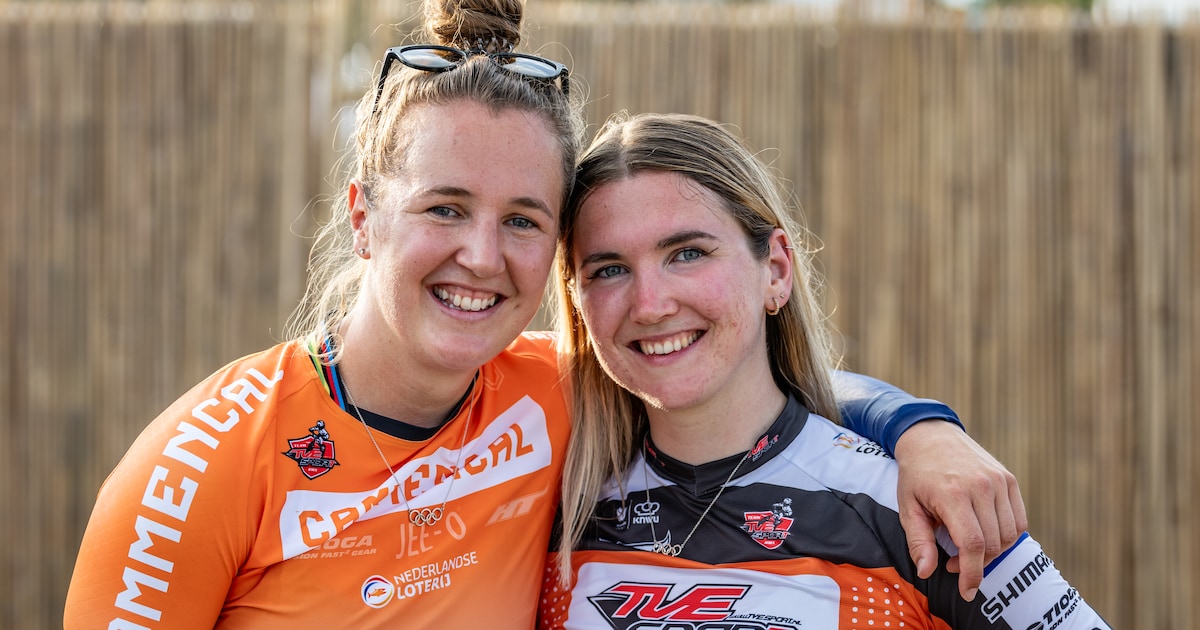 ‘Zij eerste en ik tweede? Liever niet’ BMX-zussen Laura en Merel Smulders bestrijden elkaar met vers