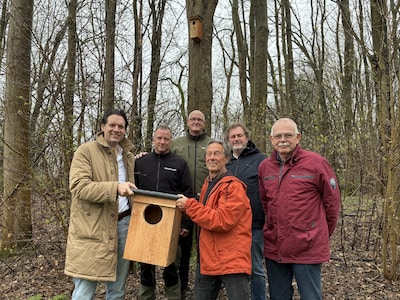 Tweehonderdste vogelhuisje opgehangen op Berendonck