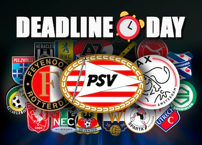 Kijk op deadlinedag live de Transfershow op deze site!