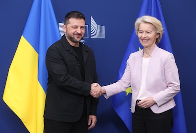 Zelensky maandag met zware Europese delegatie naar Trump: neemt onder anderen Rutte mee