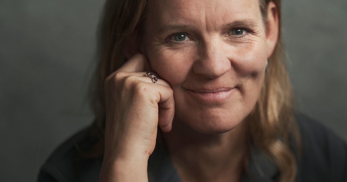 Docent Nederlands interviewt Marijke Schermer in Grave