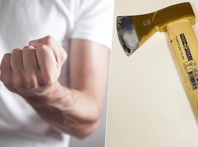 Nijmegenaar gaat ‘uit zijn plaat’: dreigt vrouw en dochters te vermoorden en haalt hakbijl uit schuu