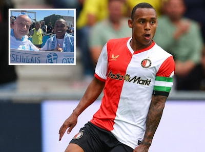 Vertrekkend Feyenoorder Igor Paixão door honderden fans opgewacht op vliegveld Marseille