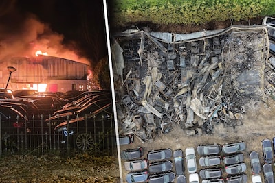 Achraf (26) ziet zijn bedrijf in vlammen opgaan: ‘Alsof je in een heel slechte film zit’