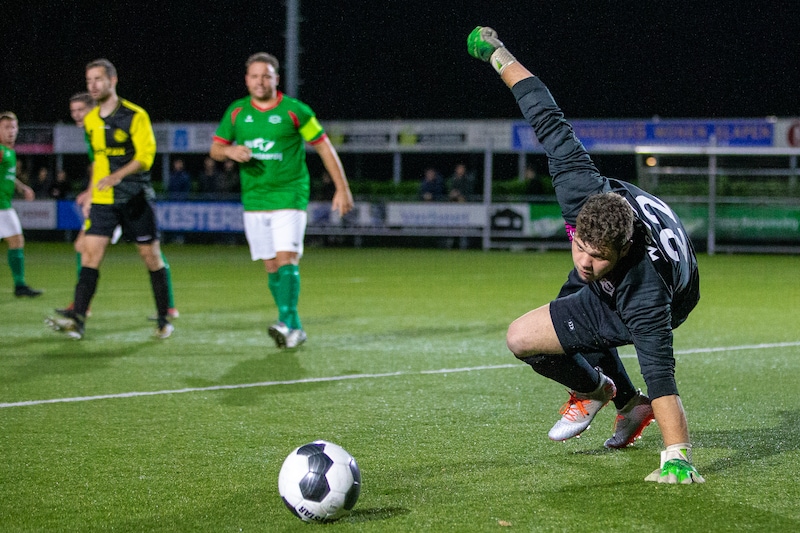 De derby Groesbeekse Boys-Germania, vorig seizoen.