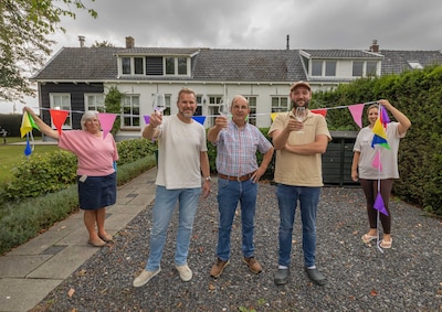Drie huizen, drie jarigen en allemaal op 30 augustus: het wonder van Wilhelminadorp