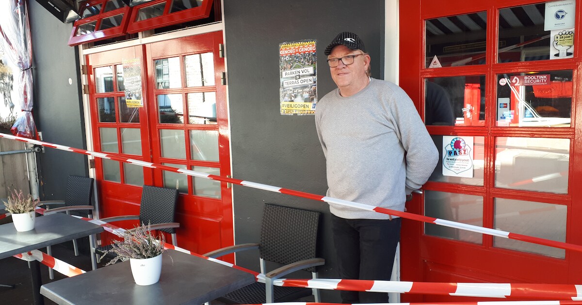 Liemerse horeca zet uit protest terras buiten: ‘Het is gewoon ...