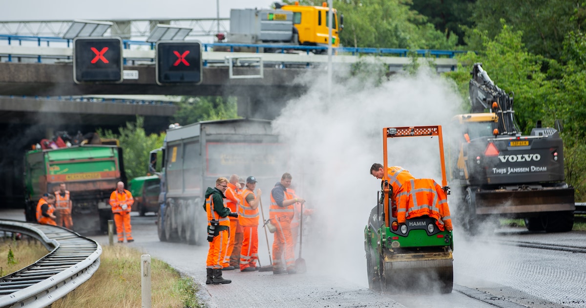 Laatste serie werkzaamheden op A73: hier moet je omrijden en ook richting zuiden ben je langer onder
