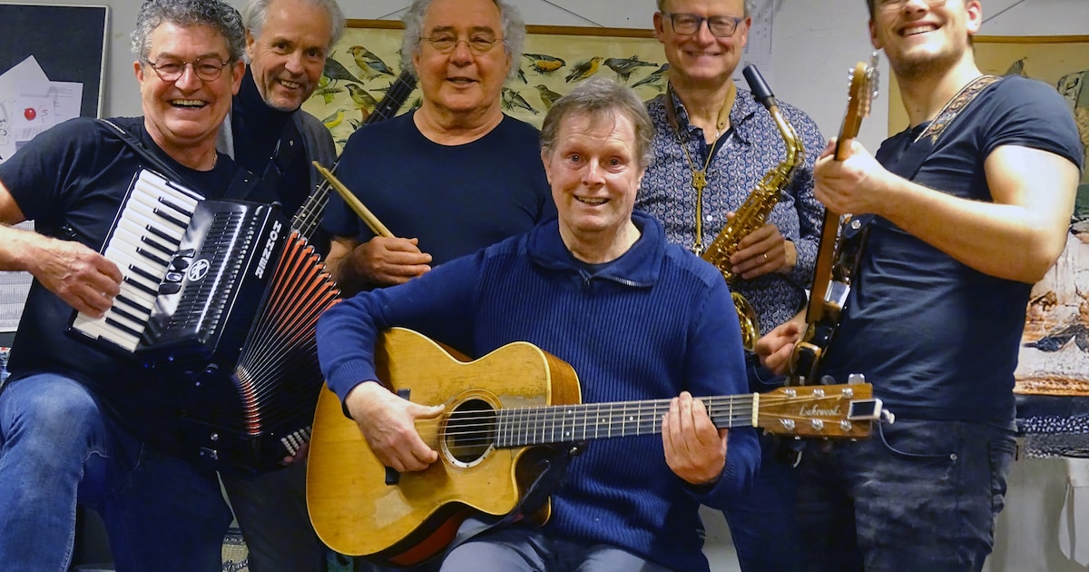 Oerband speelt Nederlandstalige muziek in Kulturhus Beek