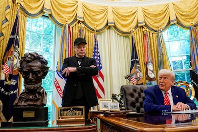 IJstijd tussen Trump en Musk smelt als sneeuw voor de zon: ‘Ik mag Elon, het is een aardige vent’