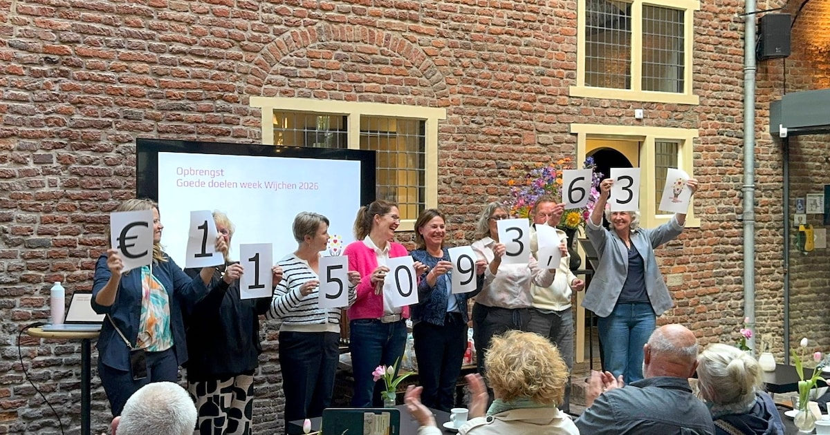 De Goede Doelen Week in Wijchen levert dit jaar ruim 115.000 euro op