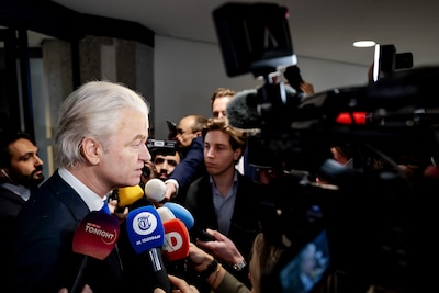 Wilders wil niet reageren op gelekte appjes over ‘debatsmoes’: ‘Berichten waren privé’