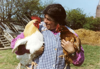 Oude boerengezichten moeten weg uit Boxmeerse flat: ‘Hoe kunnen die foto’s nou brandgevaarlijk zijn?’