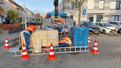 Bouwen in Arnhem gebeurt steeds vaker elektrisch; schoner en minder lawaai