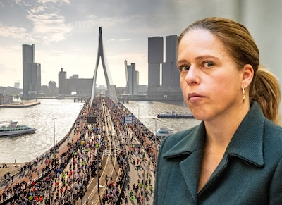 Hoe Rotterdam en de marathon lijnrecht tegenover elkaar kwamen te staan: ‘We zijn volledig verrast’