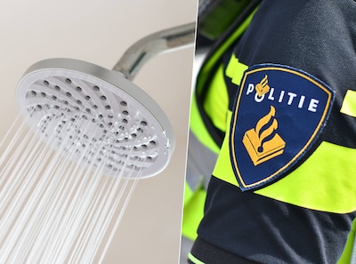 Agent sprint woning binnen na paniekmelding, minuten later zit hij volledig aangekleed onder de douche