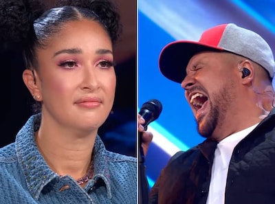 Tranen bij Soundos na emotioneel optreden Melvin in Holland’s got talent: ‘Zo blij dat je hier bent’