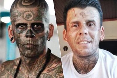 Man die 95 procent van zijn lichaam bedekte met tatoeages wil nu zonder tattoos door het leven: ‘Voelde me een circusattractie’