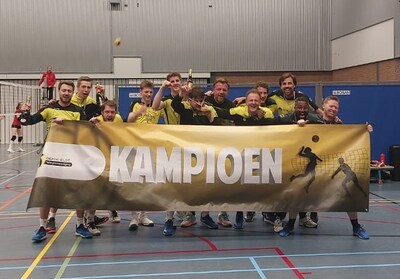 Na tweede titel op rij en twee dagen feest promoveert Gemini wél naar de tweede divisie: ‘Nu nog een
