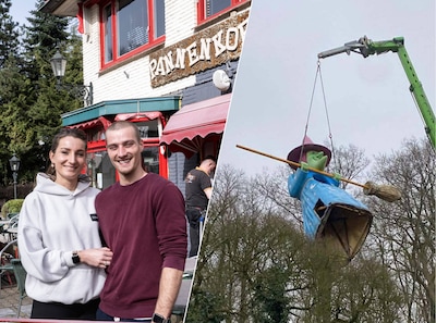 Populair pannenkoekenrestaurant heeft nieuwe eigenaren, bekende blauwe heks is weggetakeld: ‘Die betekende veel voor me’