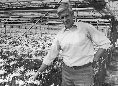 Geert was altijd met liefde in de weer voor Huissen en de tuinbouw