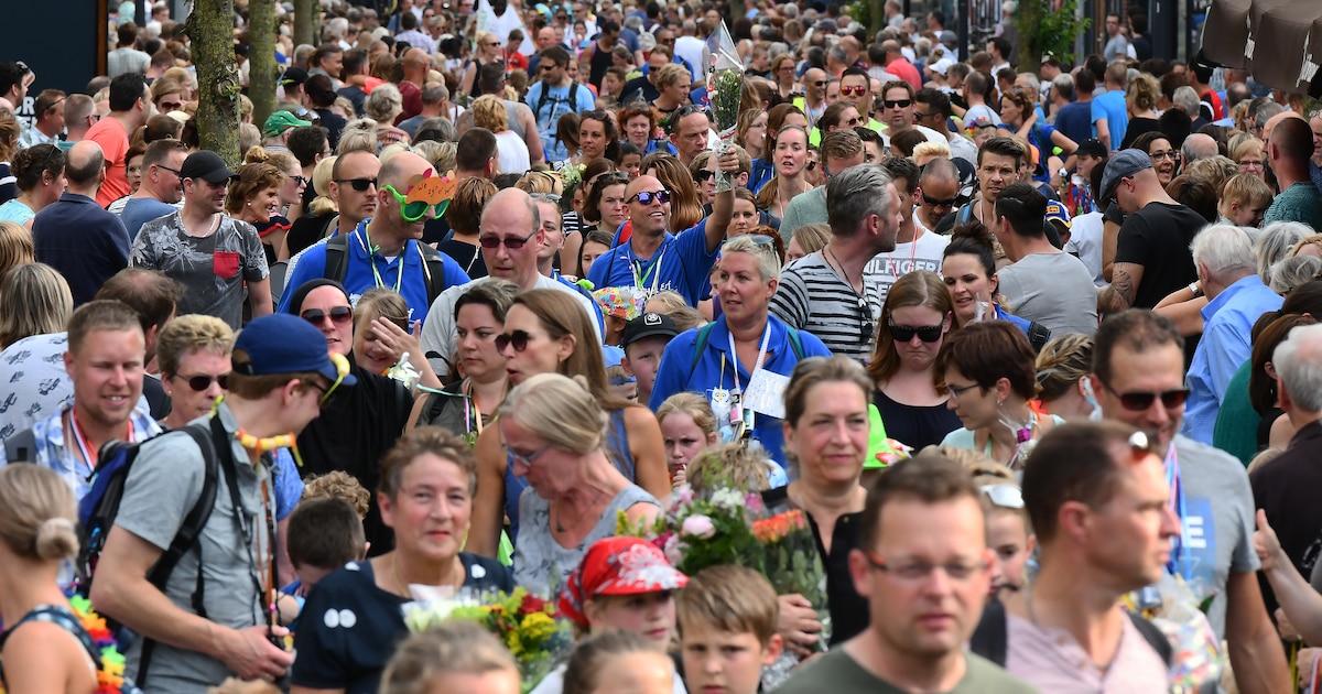 Domper voor deelnemers avondvierdaagse: geen intocht door het centrum ...