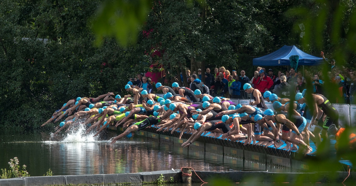 Triathlon Veenendaal lijkt dit jaar weer gered van de blauwalg maar ...