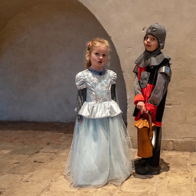 Kinderfeestje op kasteel Hernen