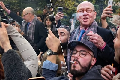 Bob (75) organiseert sigarettenfeest in New York: ‘Soms moet je gewoon samenkomen en roken’