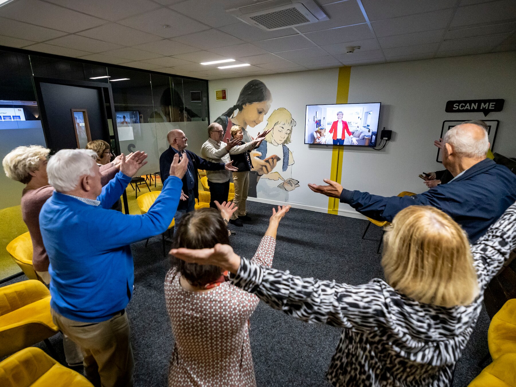 Niet meer bang om te vallen en snel klaar met oplichters; deze senioren zijn getraind bij de Risk Factory