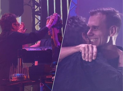 Afas Live ontploft: Franse legende Jean-Michel Jarre (78) nodigt Armin van Buuren uit op podium