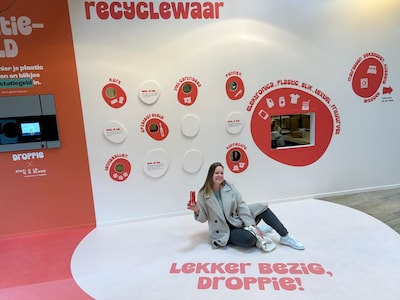 Honderden flessen en blikken in één keer inleveren kan bij de nieuwe Droppie in Utrecht