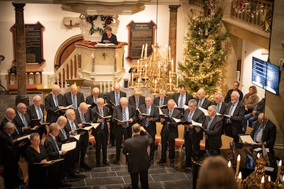 Chr. Heurns Mannenkoor geeft kerstconcert in Dinxperlo