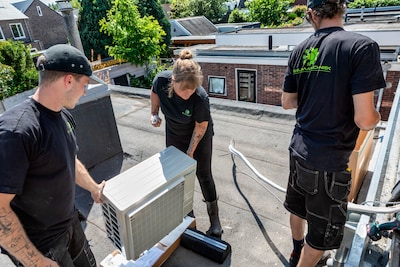 Opmars airco niet meer te stoppen: ‘Als je hem dan toch hebt, gebruik hem dan ook om te verwarmen’