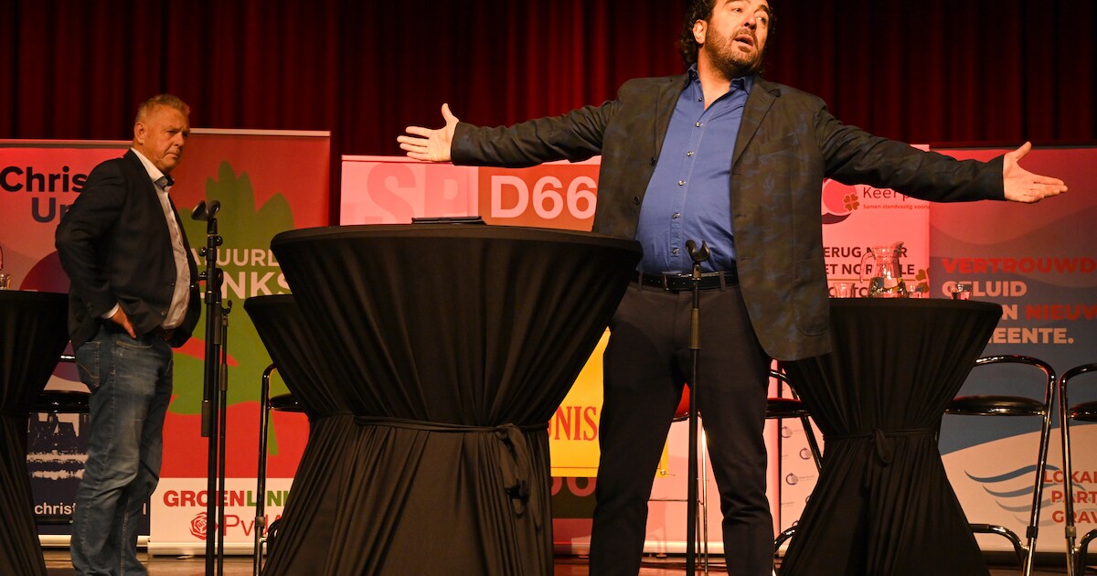 Forum voor Democratie-lijsttrekker zonder QR-code verstoort lijsttrekkersdebat Land van Cuijk
