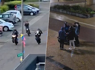 Bewoners zijn overlast beu en gooien zelfs ‘emmer water naar hangjeugd’: ‘Ze rijden je zo van de sok