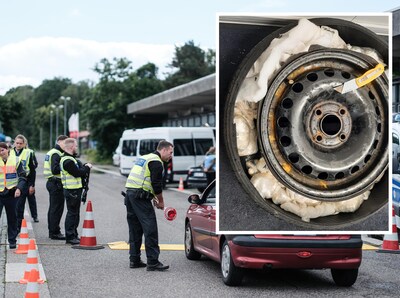 Betrapt bij de grens: ‘trillende’ Nigeriaan verstopt kilo’s harddrugs op bijzondere plek