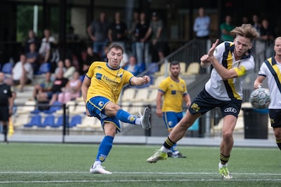 Devon Hendriksen kan de teleurstelling na verlies DZC’68 maar moeilijk verwerken: ‘Sommige spelers m