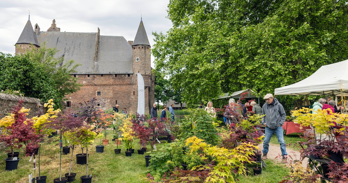Tuinmarkt op kasteel Hernen opent zaterdag 23 mei