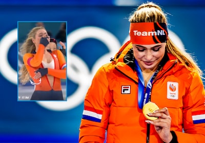 Filmpje dat Jutta Leerdam deelt van haar gouden race ruim 17 miljoen keer bekeken